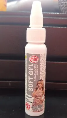 Corante Soft Gel Cinza Suspiro 25g Mix