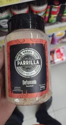 Sal Marinho Sosal 500g Parrilla Defumado