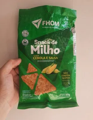 Salg Fhom 55g Snack De Milho Sab Salsa Cebola