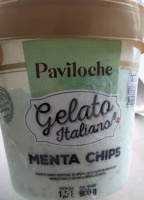 Gelato Italiano Menta Chips Paviloche Pote 1,5l