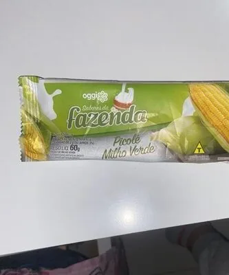 Sorvete Picole Oggi Milho Verde