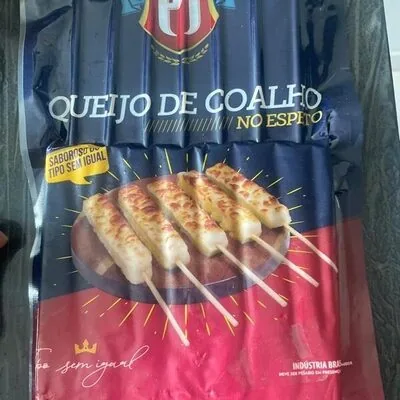 Queijo coalho no espeto