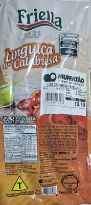 Linguica Tipo Calabresa Friella C/2un