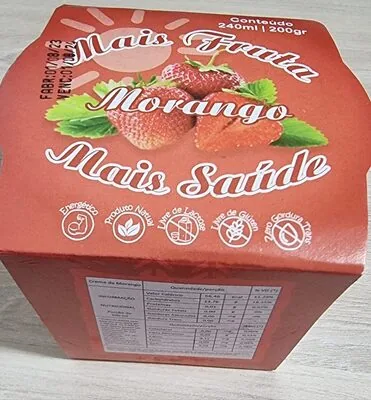 Creme Gelado de Morango