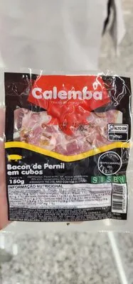 Bacon Em Cubos Calemba 150g