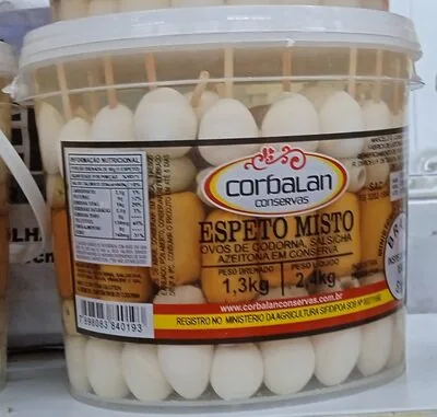 Ovos De Codorna Corbalan Esp Misto 1 500gr