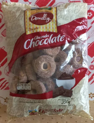 Bisc Domelly 350g Glaceados Chocolate