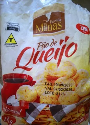 Pao Queijo Zin Pao 1kg