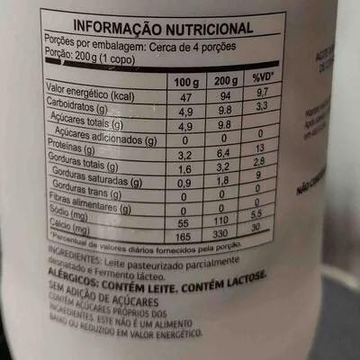 Iogurte natural