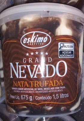 Sorvete Eskimo Nev Nata Truf 675g 1,5lt
