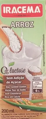 Beb.iracema 200ml Zero Lactose Arroz