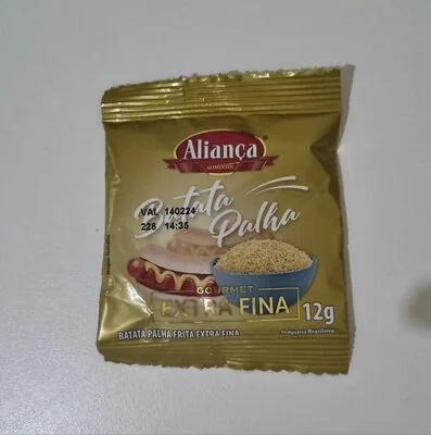 Batata Palha Extra Fina Aliança 12g