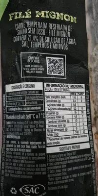 1 Cx File Mignon Gourmet S/osso Temp Resf Tambleado