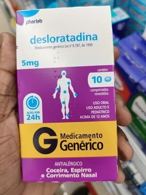 Desloratadina 5mg Cx 10 Comp Rev