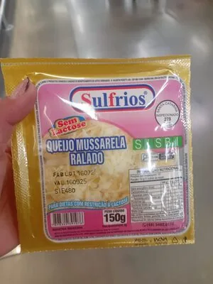 Queijo Sulfrios Mussarela S/lac Ral 150g