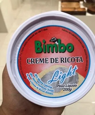 Creme De Ricota Bimbo Light 200g Un
