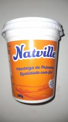 Manteiga Natville C Sal 500g