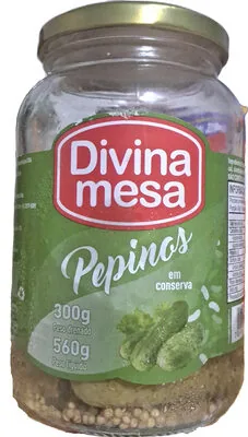 Pepino Divina Mesa Em Conserva