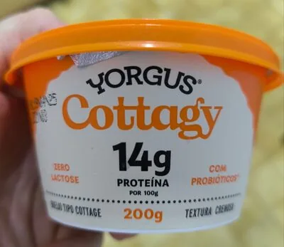 Queijo Cottage Zero Lactose Yorgus Cottagy Pote 200g