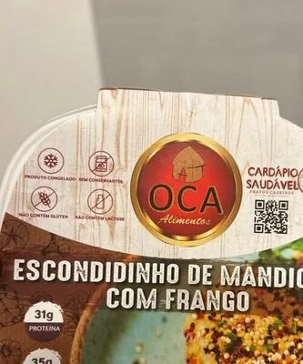Escondidinho Mandioca Frango 370g Oca