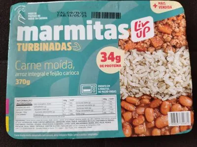 Carne Moída, Arroz Integral E Feijão Carioca