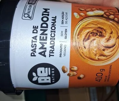 Pasta Amendoim Be Nature 410g