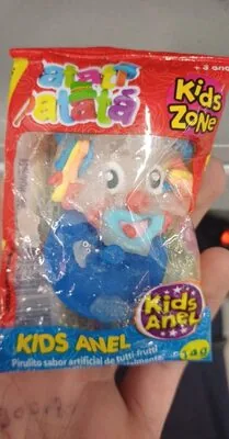 Pirulito Anel Tutti Frutti Patati Patatá Kids Zone Pacote 14g