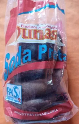 Bolacha Soda Preta Dunas Pct 400g