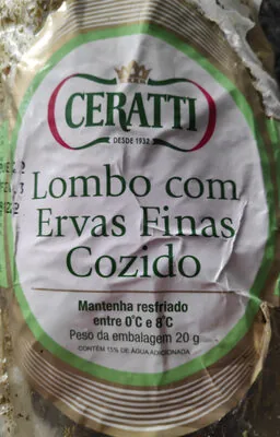 Lombo Cozido Com Ervas Finas Ceratti