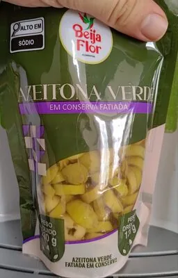 Azeitona Verde em conserva fatiada