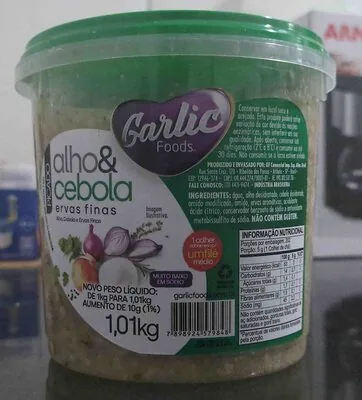 Garlic Compl S/pim Ervas Pasta