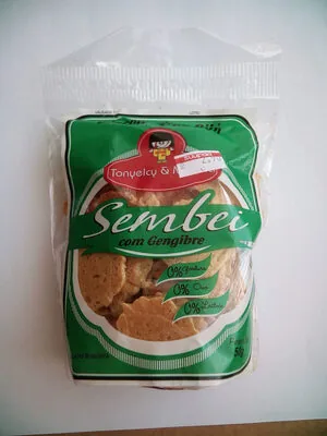 Biscoito Biju Sembei Gengibre