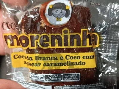 Cocada Moreninha Branquinha Com Tradicional Pacote Unitario