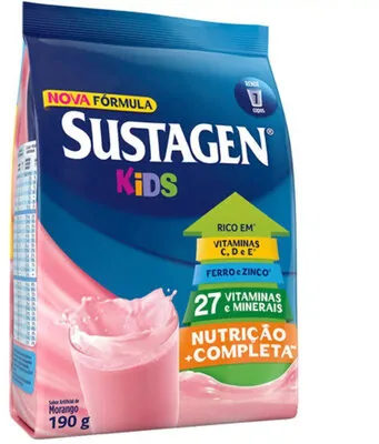 Alimento Nutritivo Sabor Morango Kids Sachet 190g