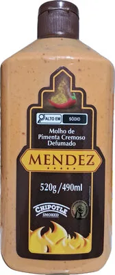 Molho Pimenta Mendez 450ml Chipotle Cremoso