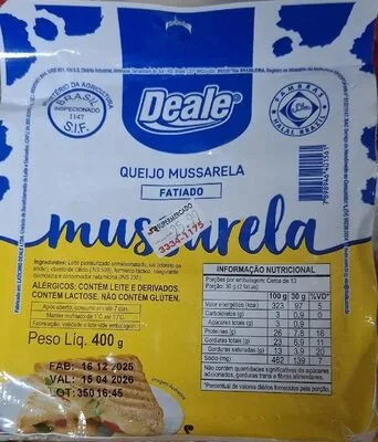 Queijo Fat Deale 400g Mussarela