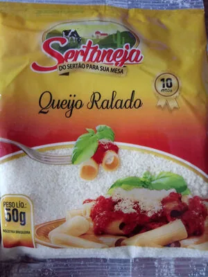 Queijo Ralado Sertaneja Pacote 50g