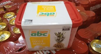 Sorvete Coco e Abacaxi ABC
