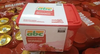 Sorvete Morango ABC