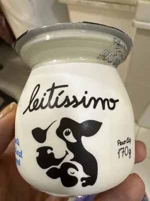 Iogurte Integral Natural Leitíssimo Copo 170g