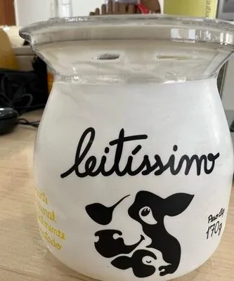 Iogurte Integral Parcialmente Desnatado Natural Leitíssimo Copo 170g
