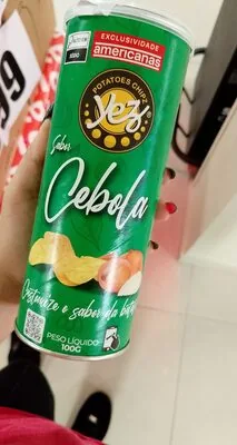Yez Sabor Creme E Cebola Tubos 100 Gr Cx 20 Unidade