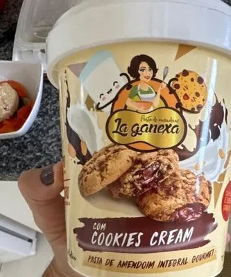 Amendoim Integral Gourmet Cookies Cream - La Ganexa - 1Kg