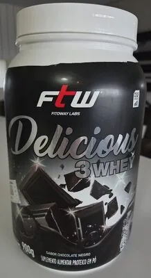 Delicious 3 Whey Chocolate Negro