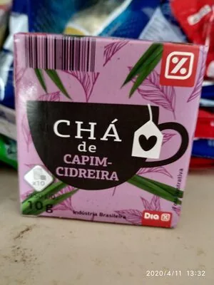 Cha Erva Cidreira Dia 10g