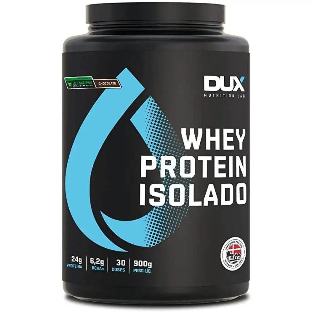 Whey Protein Isolado All Natural - Dux Nutrition - Chocolate - 900g