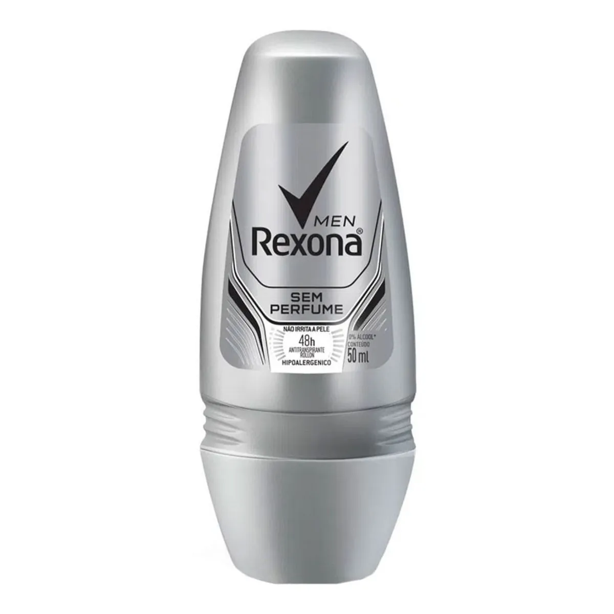 Desodorante Rexona Rollon Men Sem Perfume 50ml