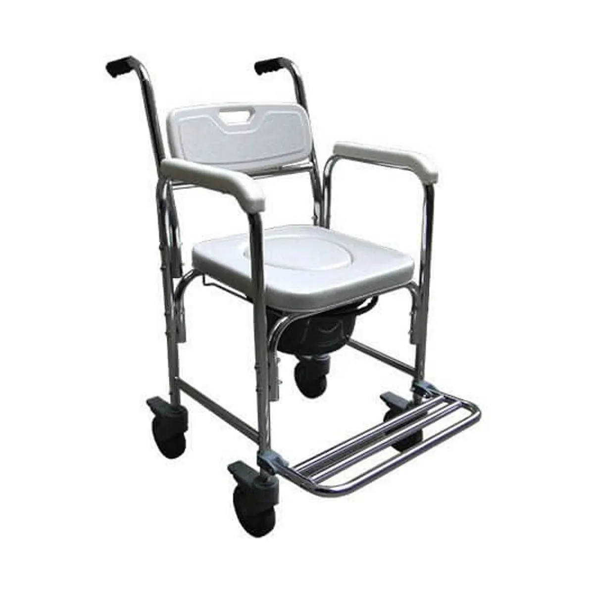 Cadeira de Rodas em Alumínio Para Higienização SC7005B - Praxis