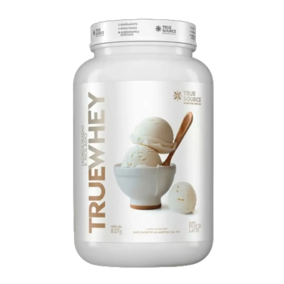 Proteína True Whey Fior di Latte True Source 837g