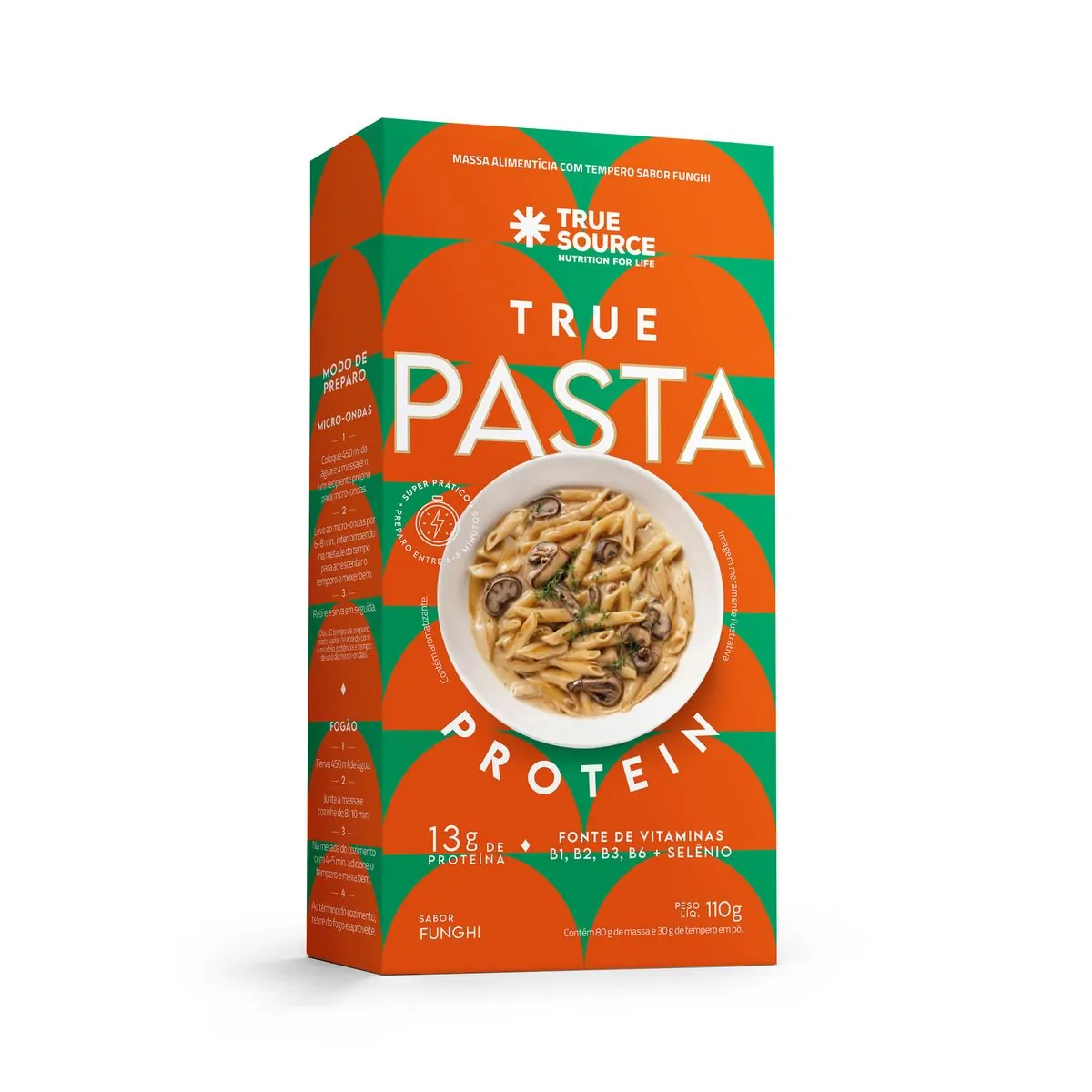 True Pasta Protein Funghi 110g True Source